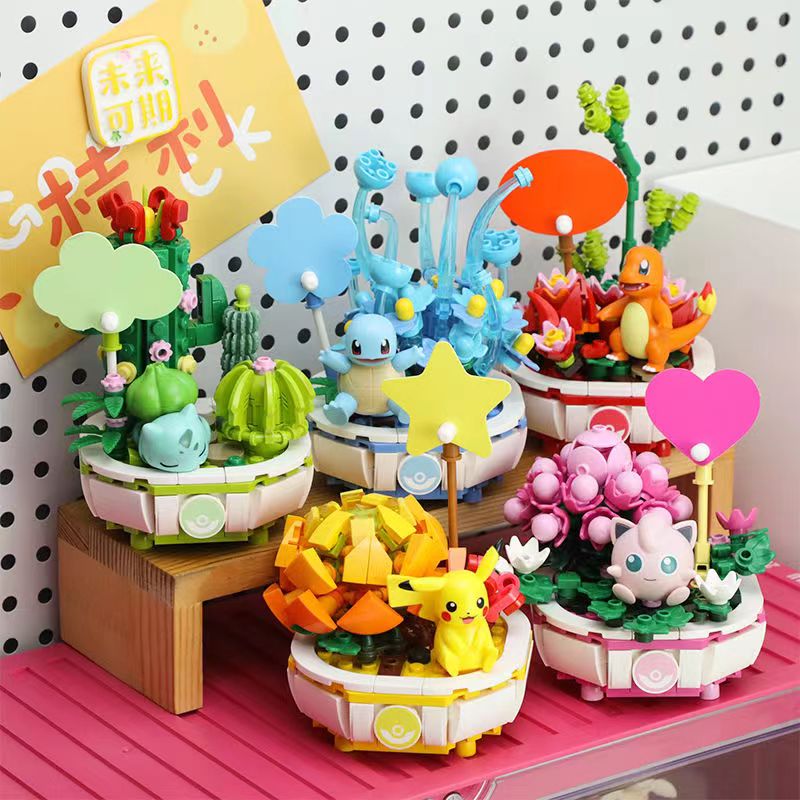 Pokemon Bonsai Building Blocks