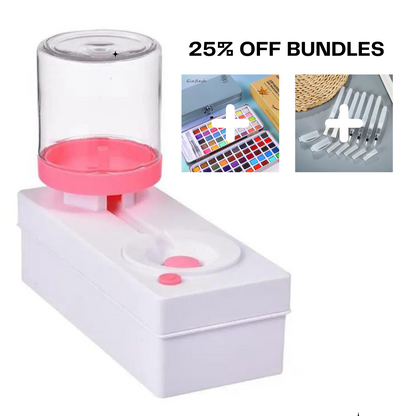 BrushFlush™ Watercolor Paint Brush Washer