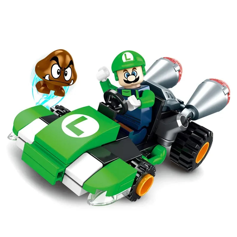 Mini Mario Racer Building Block Sets