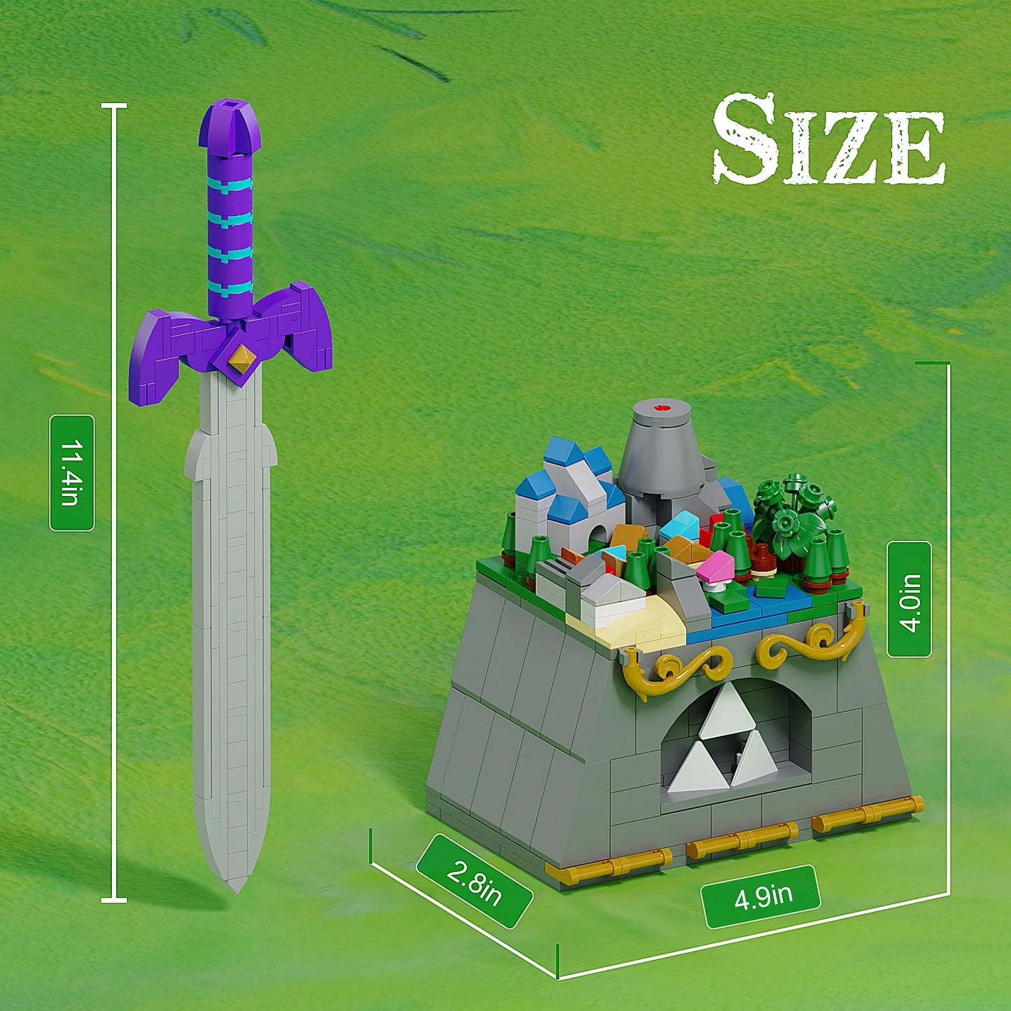 The Master Sword Building Blocks Set