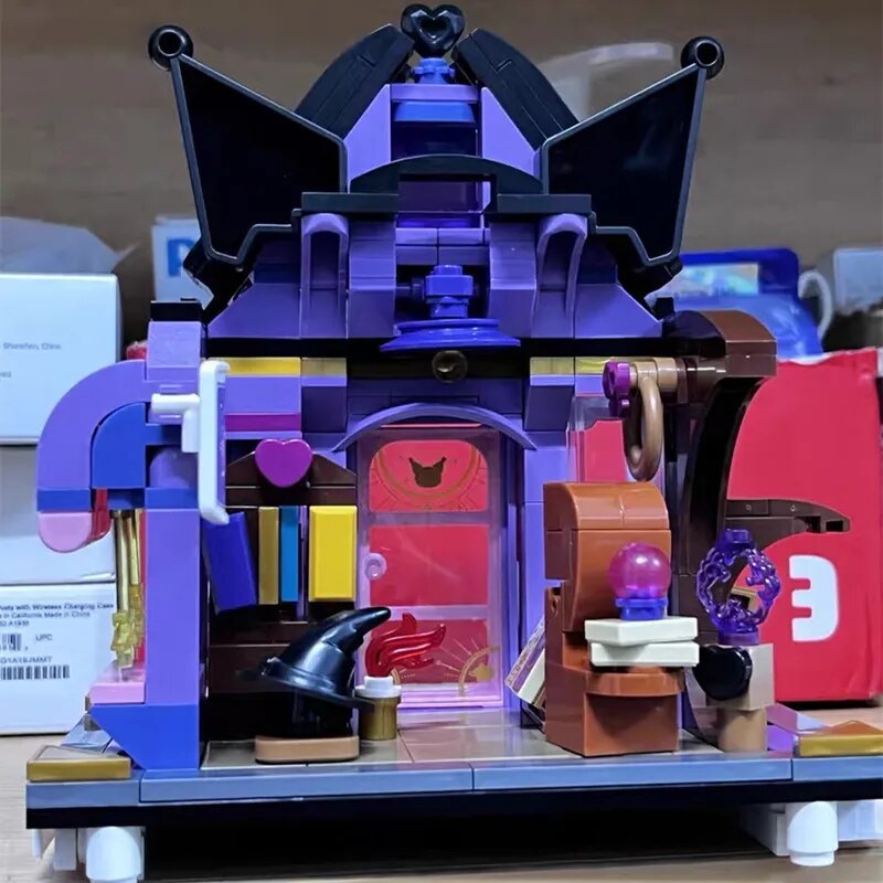 PurplePets Sanrio Home Building Blocks Set