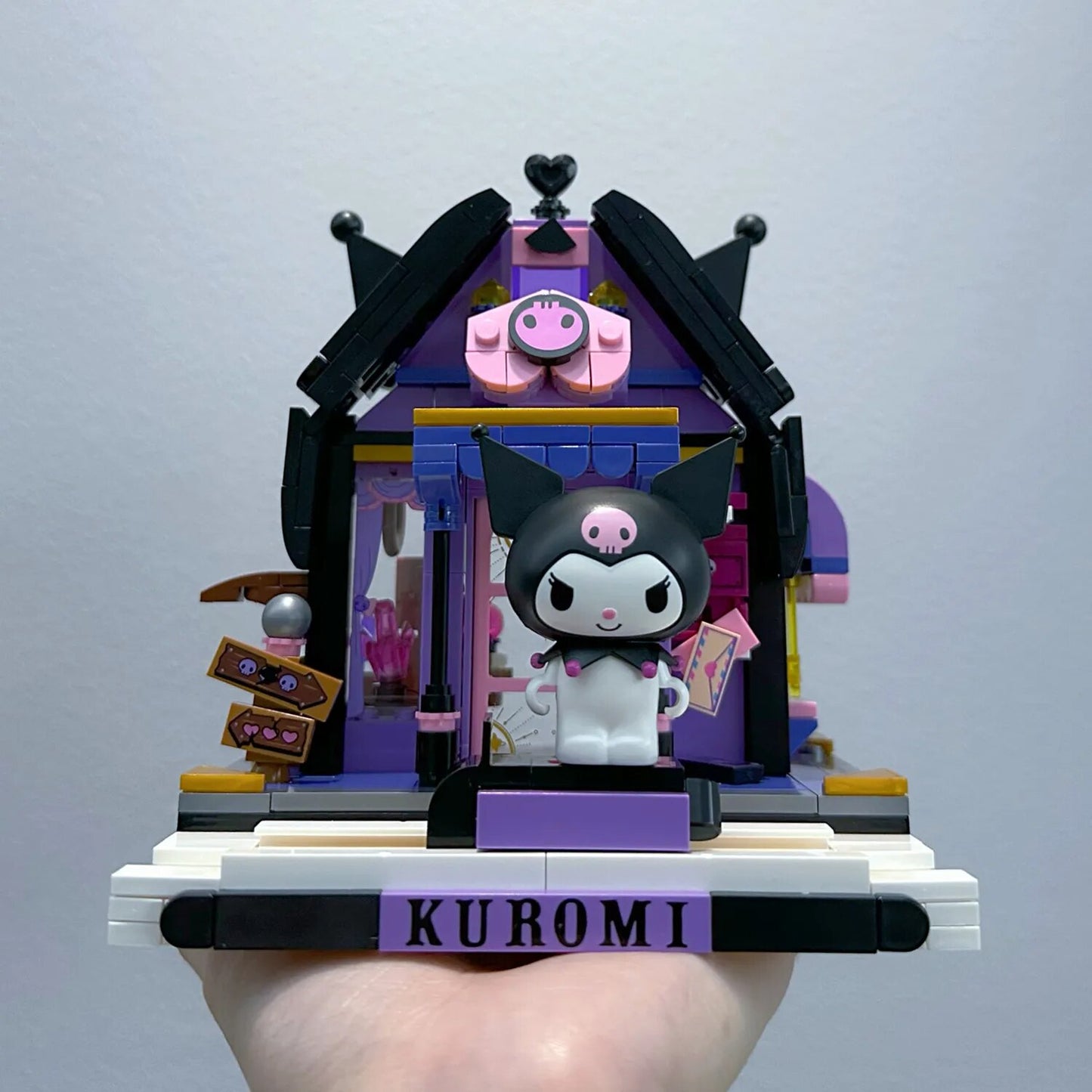 PurplePets Sanrio Home Building Blocks Set