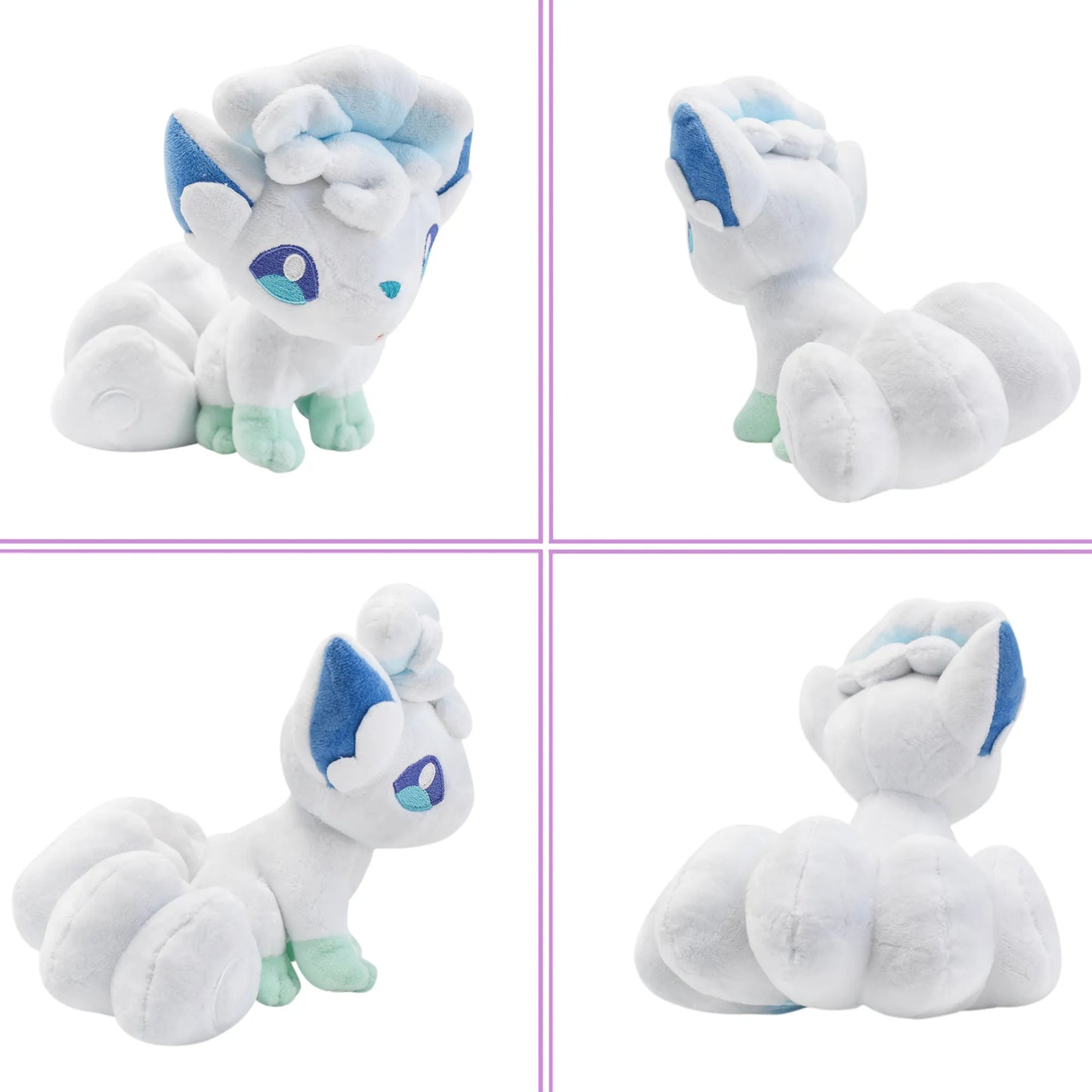 Alolan Vulpix Pokemon 8" Plush Doll