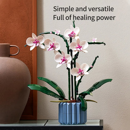 Orchid Bouquet Building Blocks 608pcs