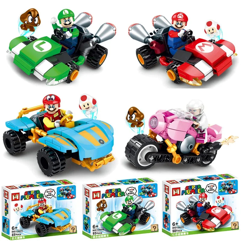 Mini Mario Racer Building Block Sets