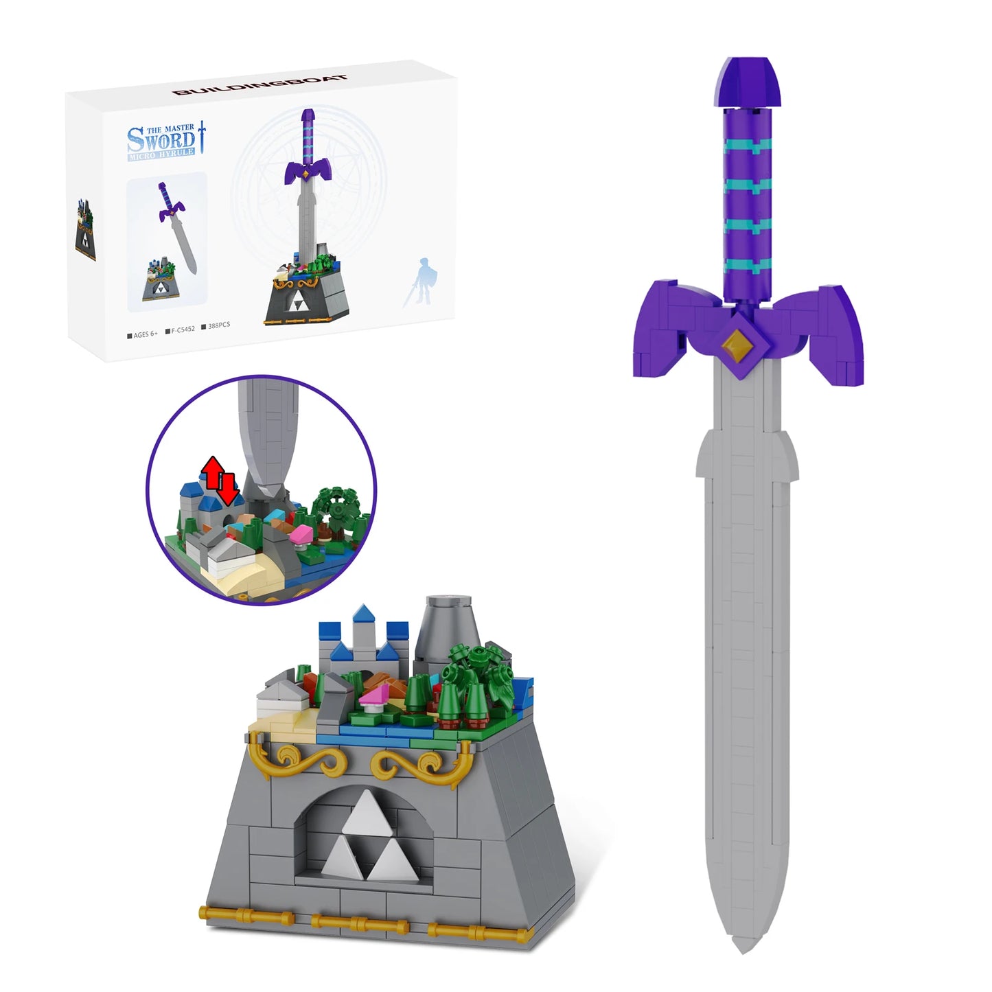 The Master Sword Building Blocks Set