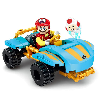 Mini Mario Racer Building Block Sets